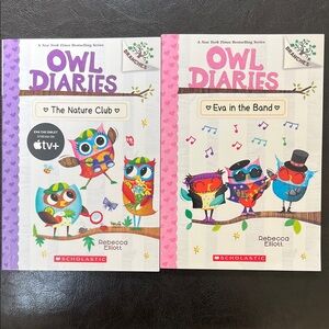 Scholastic Owl Diaries Colorful Book Pair